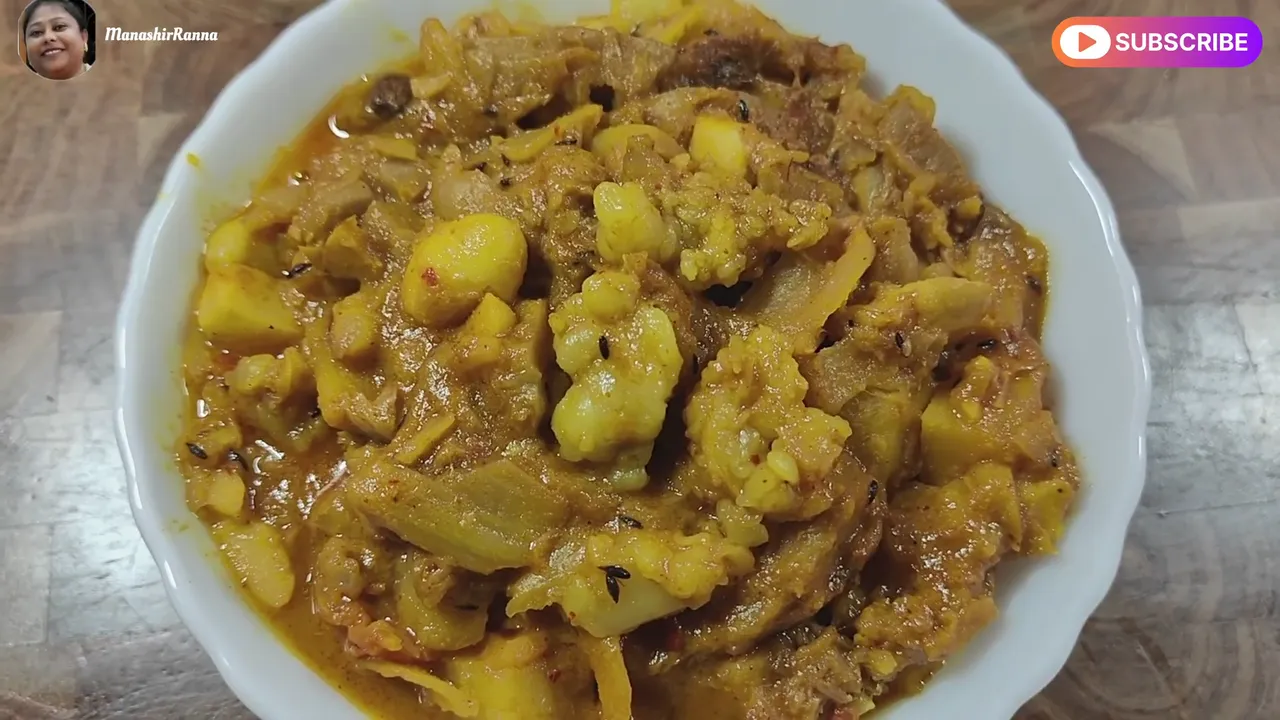 Mangsher Chorbi diye Echorer Dalna